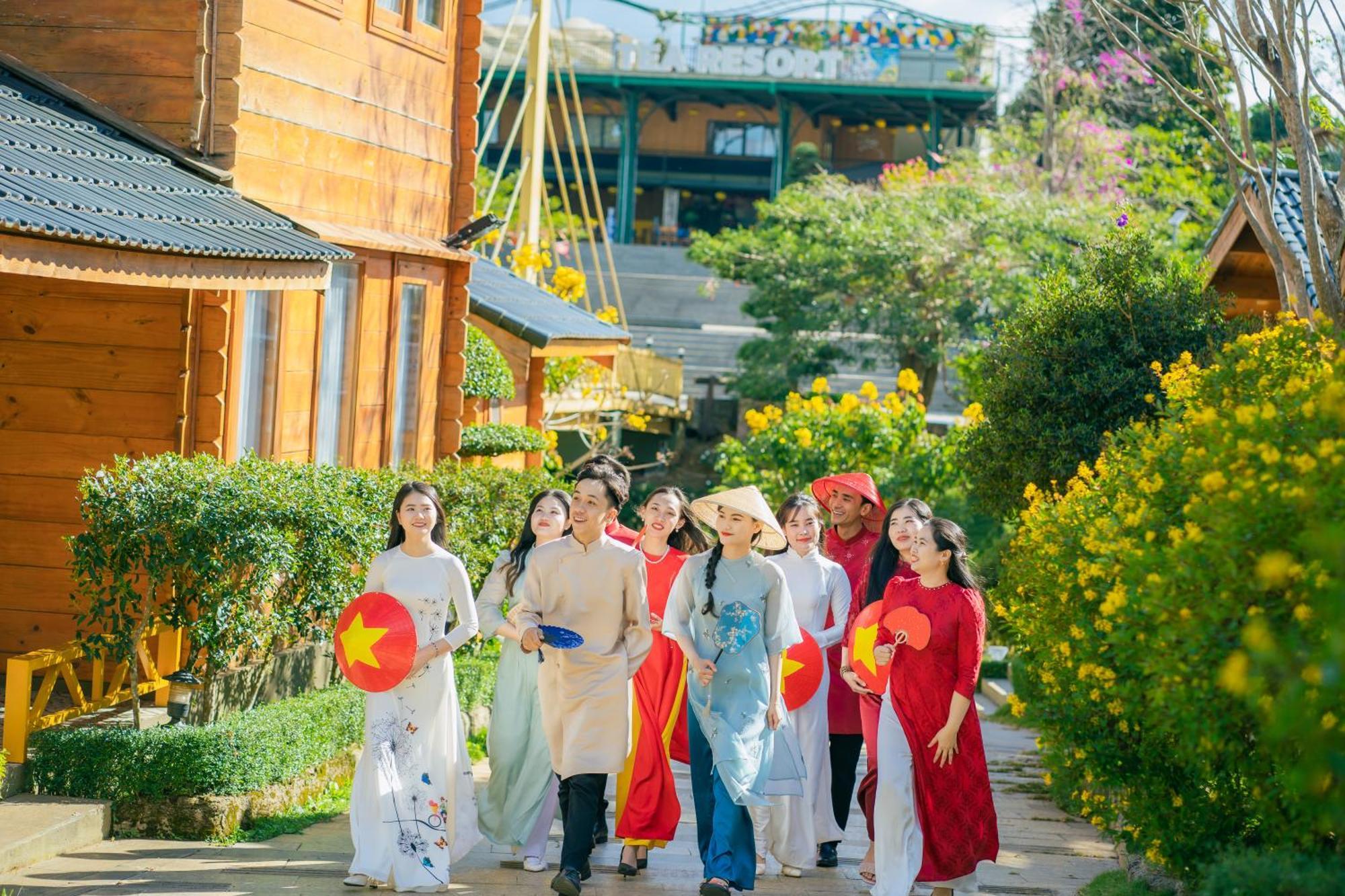 Tea Resort Бао Лок Екстериор снимка